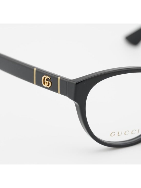 Gucci GG0633O 001 Eyeglasses Black 54mm Cat Eye Frame main image 5